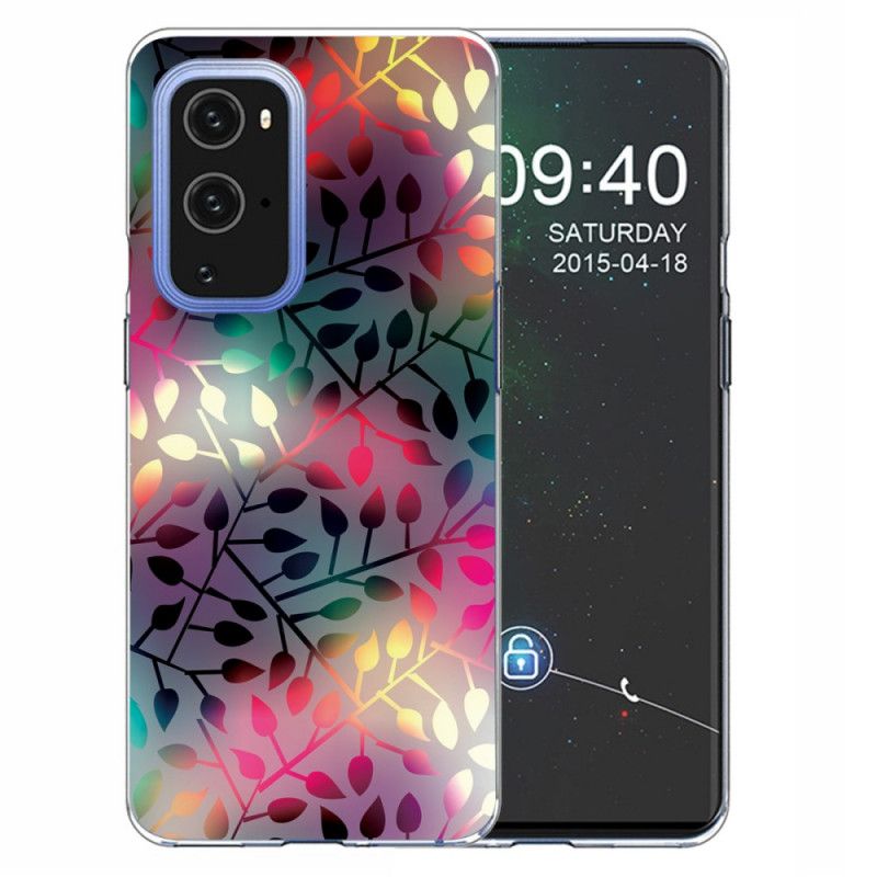 Etui OnePlus 9 Pro Zielony Czerwony Arkusze