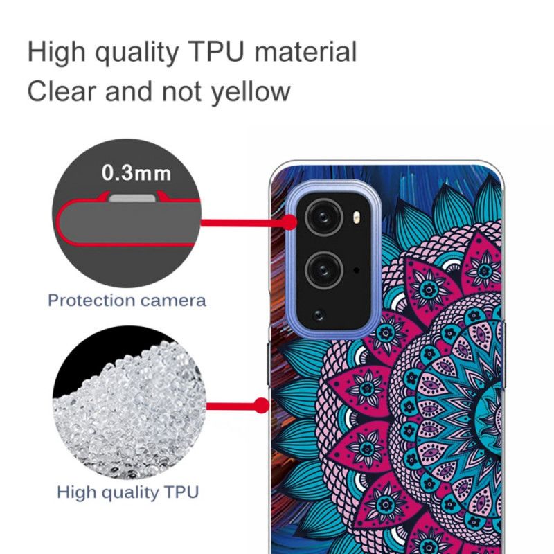 Futerały OnePlus 9 Pro Etui na Telefon Kolorowa Mandala