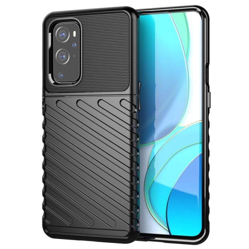 Futerały OnePlus 9 Pro Zielony Czarny Seria Grzmotów