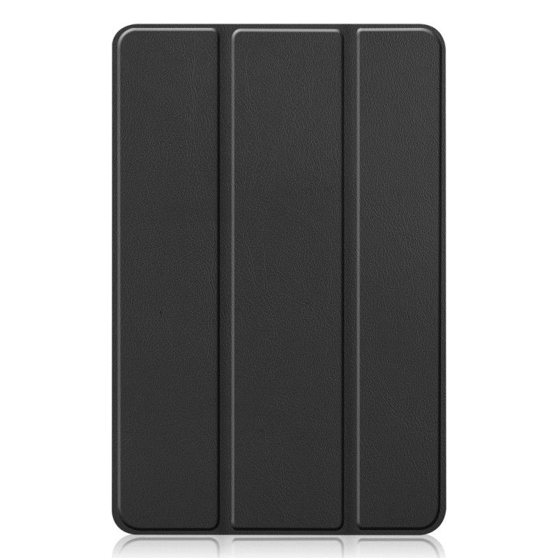 Eleganckie Etui Huawei MatePad Pro Szary Czarny Klasyczna Sztuczna Skóra