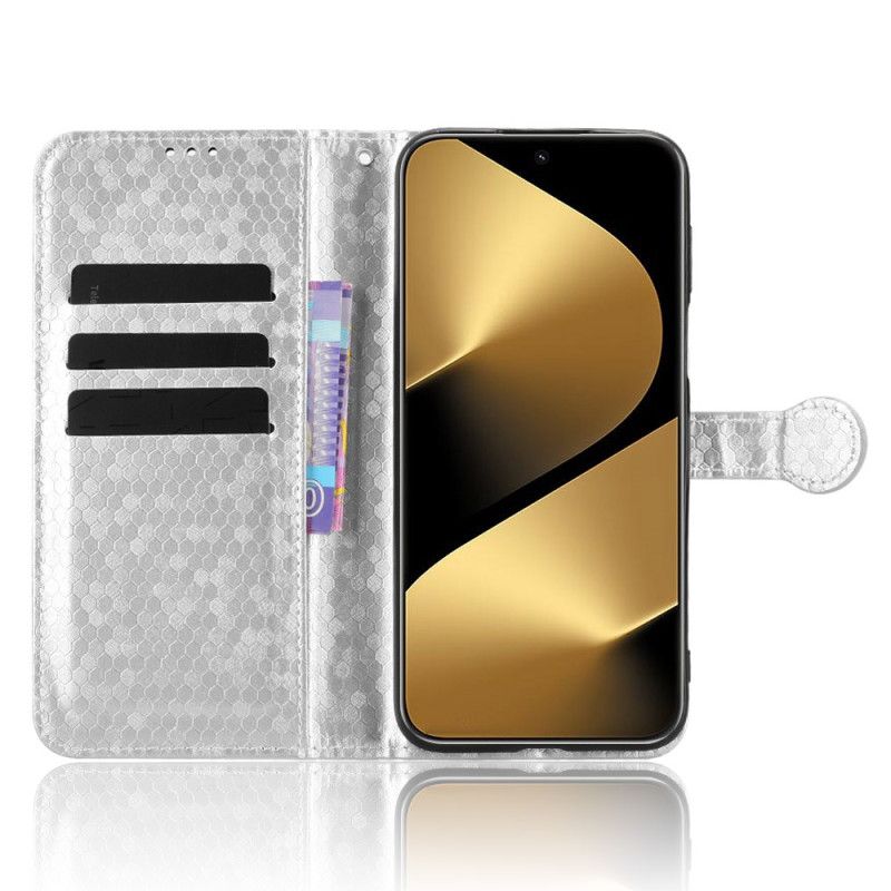 Etui Folio Do Huawei Pura 80 Pro Brokatowe Kropki