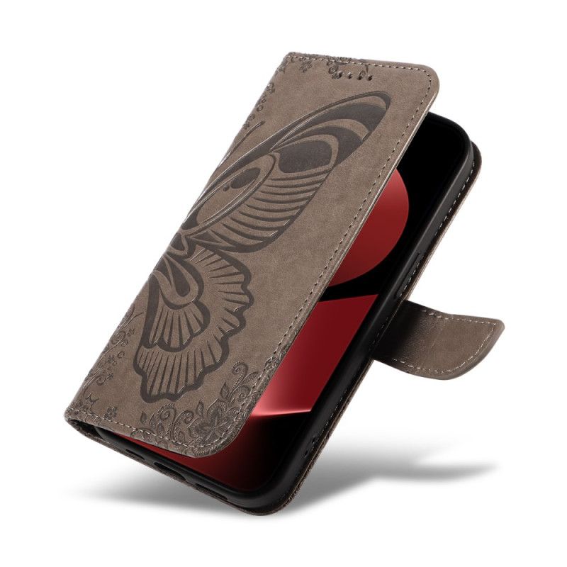 Etui Folio Do Huawei Pura 80 Pro Graficzny Motyl