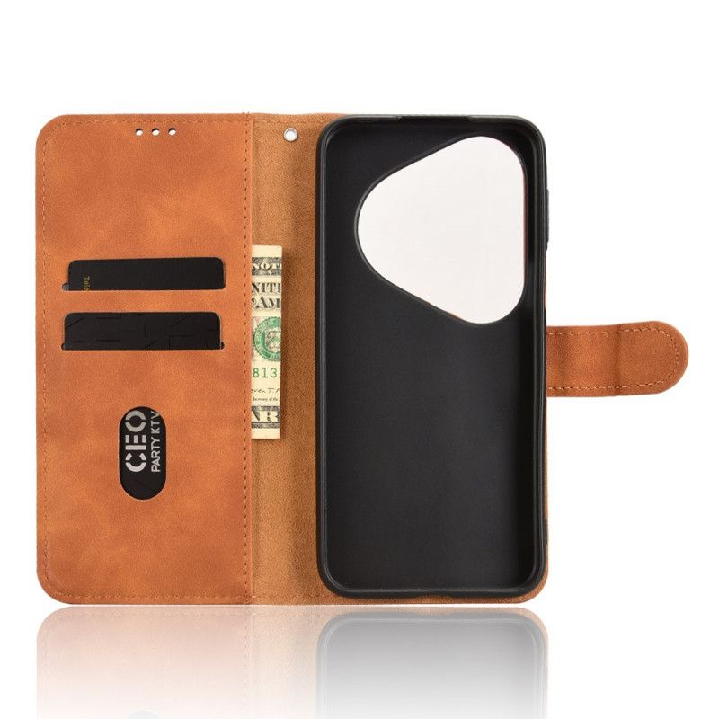 Etui Folio Huawei Pura 80 Pro Efekt Zamszu Etui Ochronne