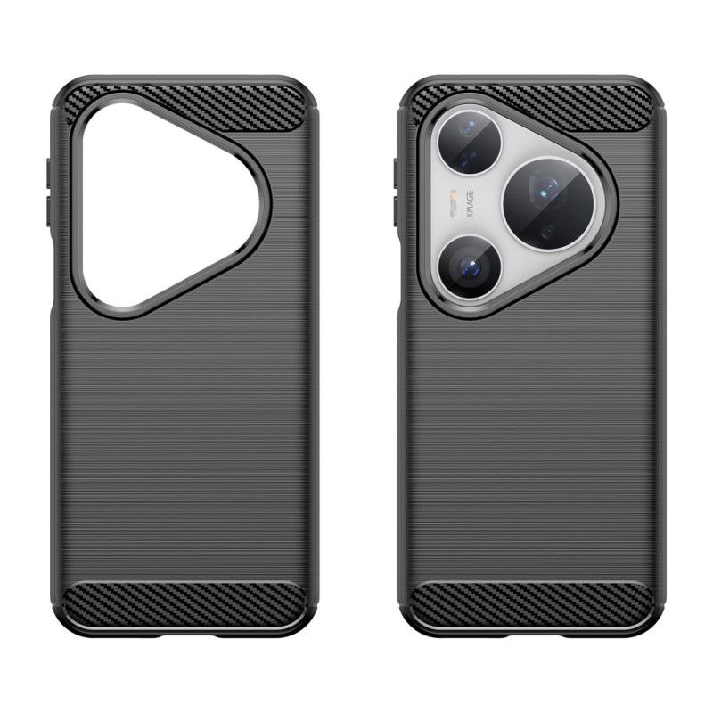 Etui Huawei Pura 80 Pro Szczotkowane Włókno Węglowe