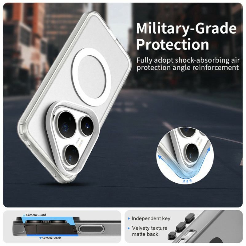 Futerały Huawei Pura 80 Pro Etui Na Telefon Magsafe Frosted