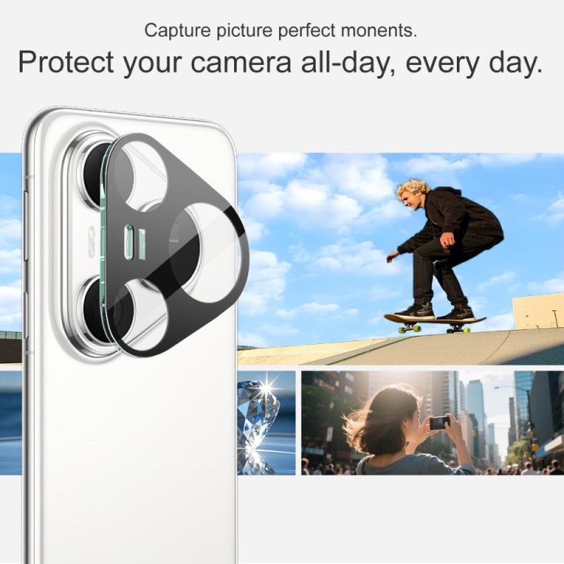 Szkło Hartowane Do Obiektywu Huawei Pura 80 Pro (wersja CZarna)