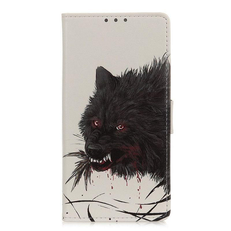 Etui Folio Samsung Galaxy A41 Głodny Wilk Etui Ochronne