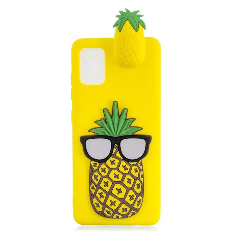 Etui Samsung Galaxy A41 Fajny Ananas 3D