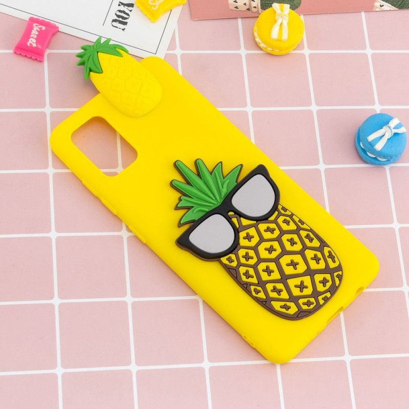 Etui Samsung Galaxy A41 Fajny Ananas 3D