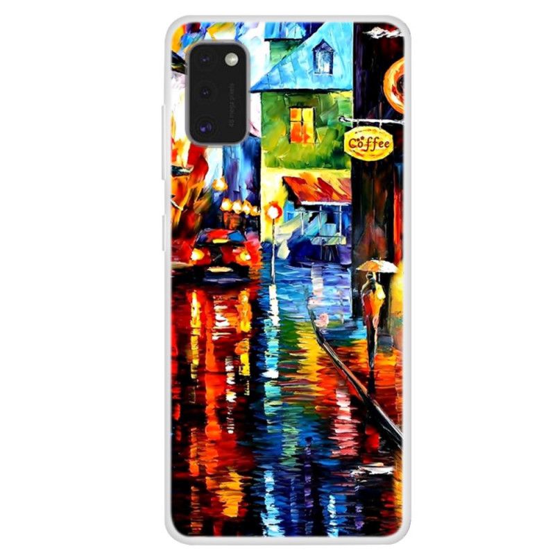 Etui Samsung Galaxy A41 Malowanie Kawą