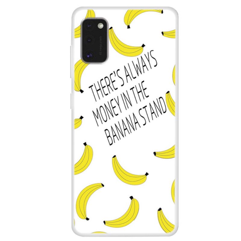Futerały Samsung Galaxy A41 Etui na Telefon Przezroczyste Pieniądze Bananowe