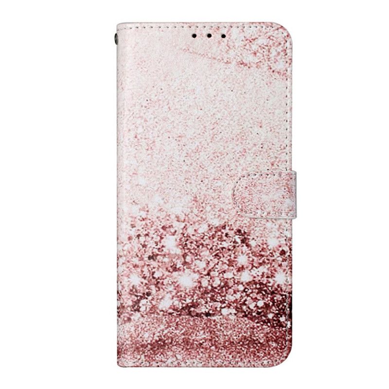 Etui Folio Samsung Galaxy S21 5G Designerskie Cekiny