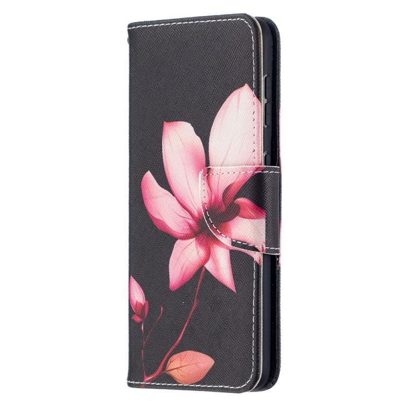 Etui Folio Samsung Galaxy S21 5G Różowy Kwiat Etui Ochronne