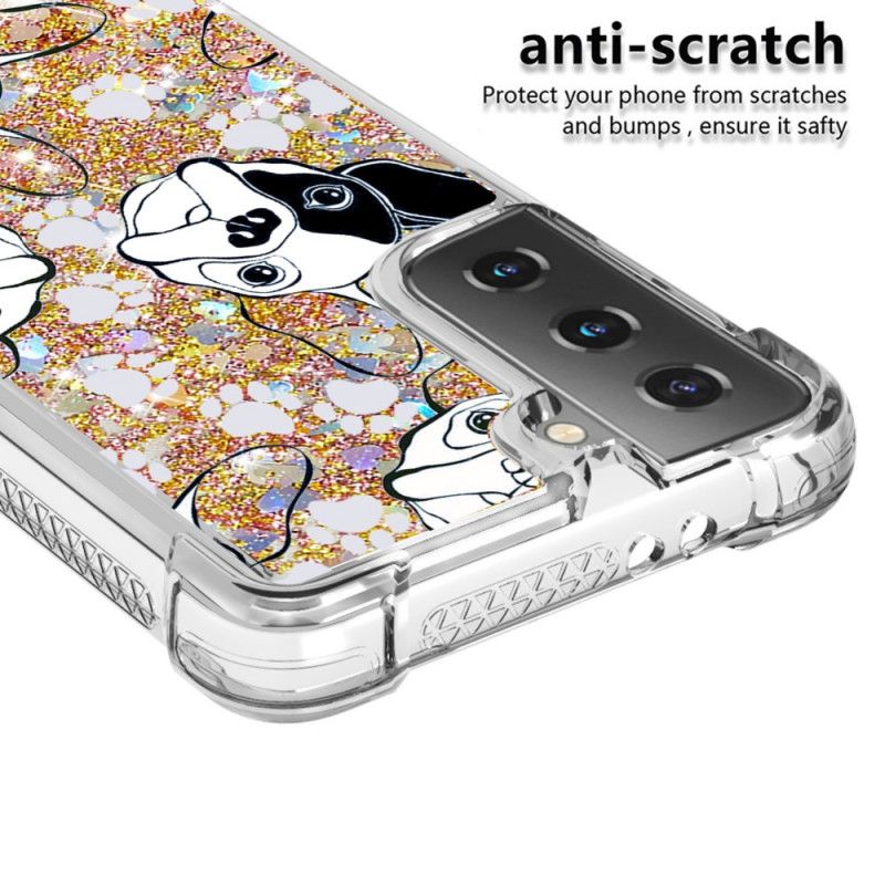 Etui Samsung Galaxy S21 5G Brokat Pana Psa Etui Ochronne