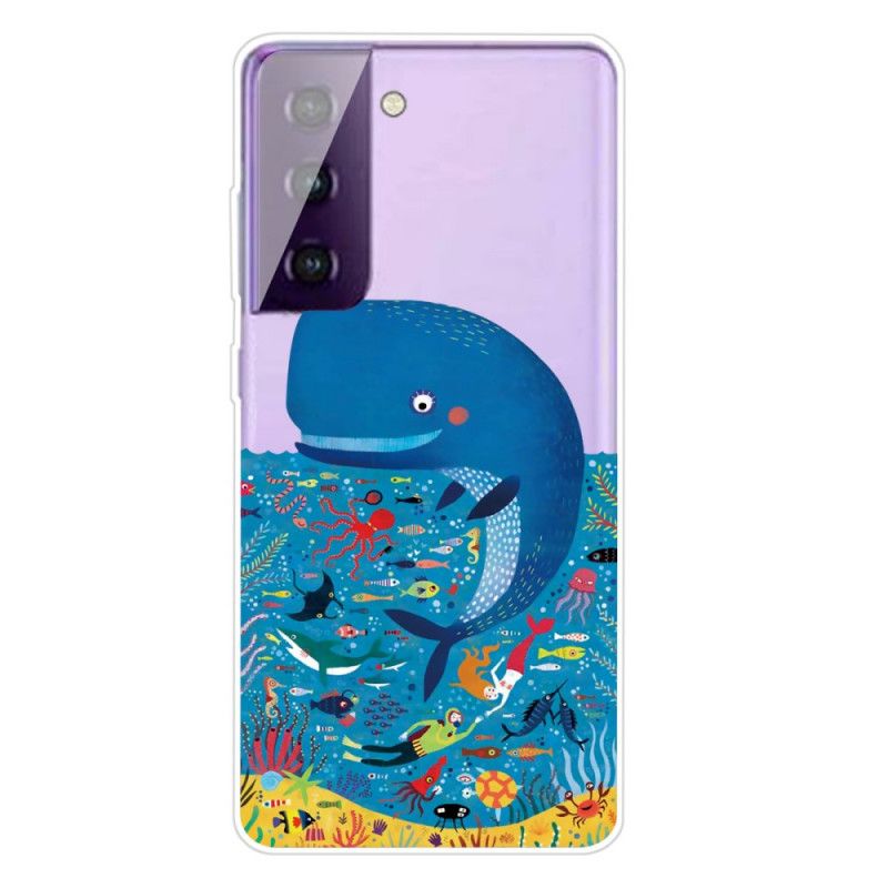 Futerały Samsung Galaxy S21 5G Etui na Telefon Świat Morski