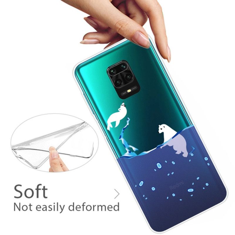 Etui Xiaomi Redmi Note 9S / Note 9 Pro Gry Morskie Etui Ochronne