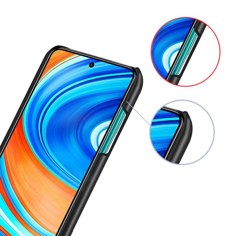 Futerały Xiaomi Redmi Note 9S / Note 9 Pro Czerwony Czarny Etui na Telefon Dwukolorowy Ksq