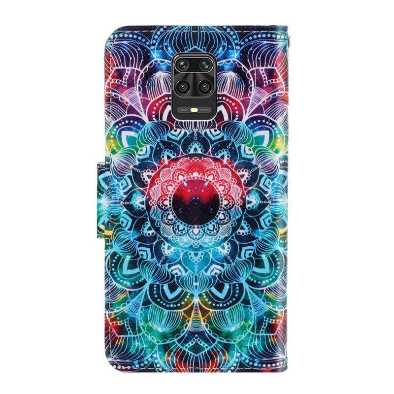 Obudowa Xiaomi Redmi Note 9S / Note 9 Pro Etui na Telefon Efektowna Mandala Ze Stringami