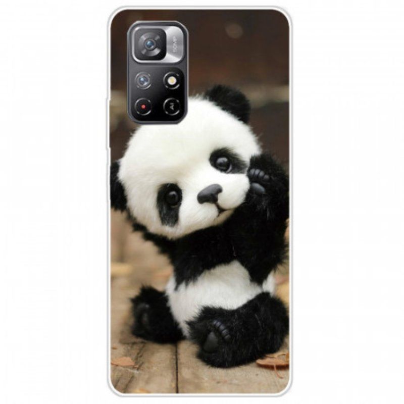 Etui do Poco M4 Pro 5G Elastyczna Panda