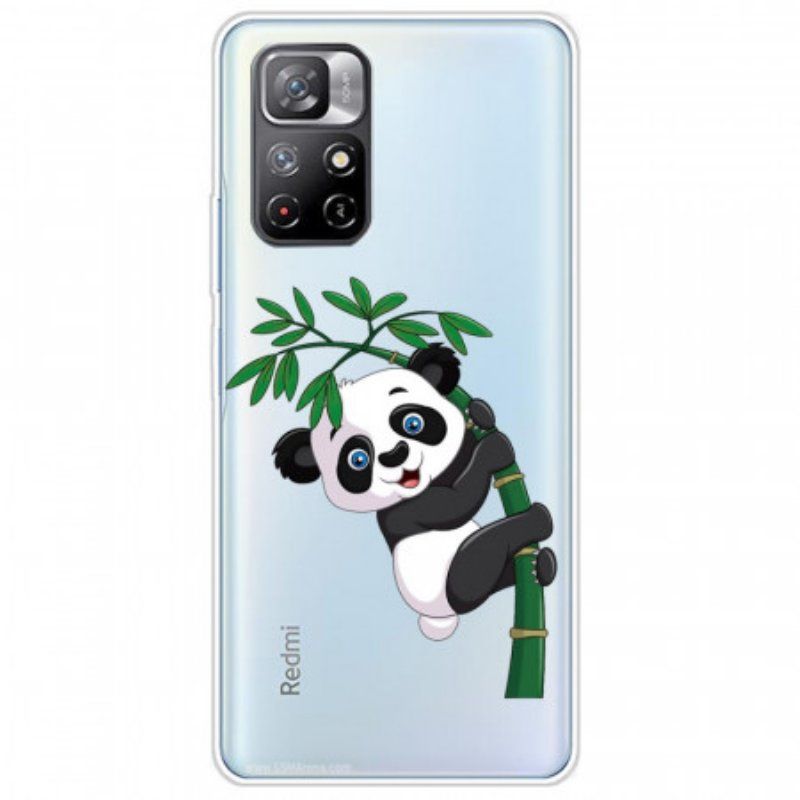 Etui do Poco M4 Pro 5G Panda Na Bambusie