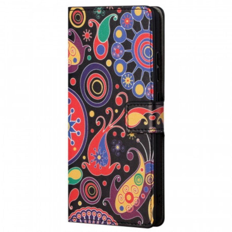 Etui Folio do Poco M4 Pro 5G Projekt Galaktyki