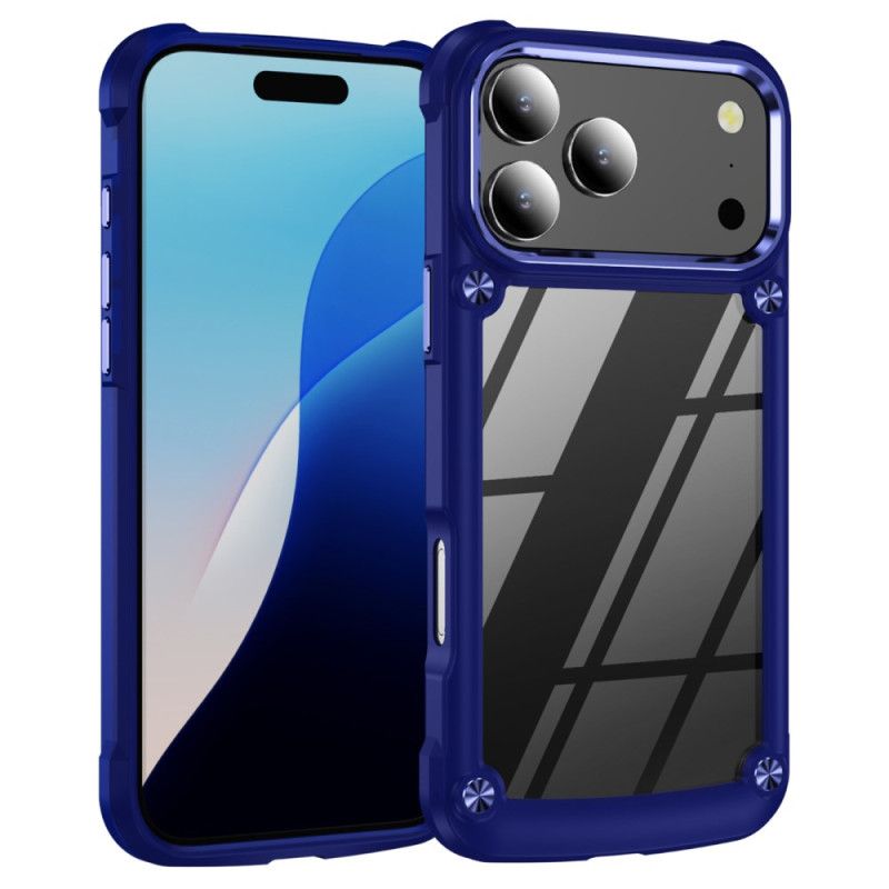 Etui Do iPhone 17 Pro Hybrydowy Przezroczysty