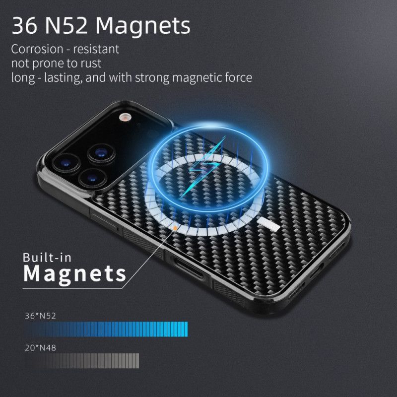 Etui Do iPhone 17 Pro Magsafe Z Włóknem Aramidowym
