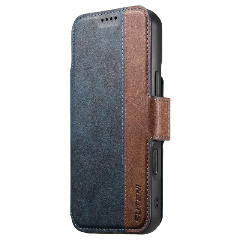 Etui Folio Do iPhone 17 Pro Dwukolorowe Odpinane Etui Magsafe