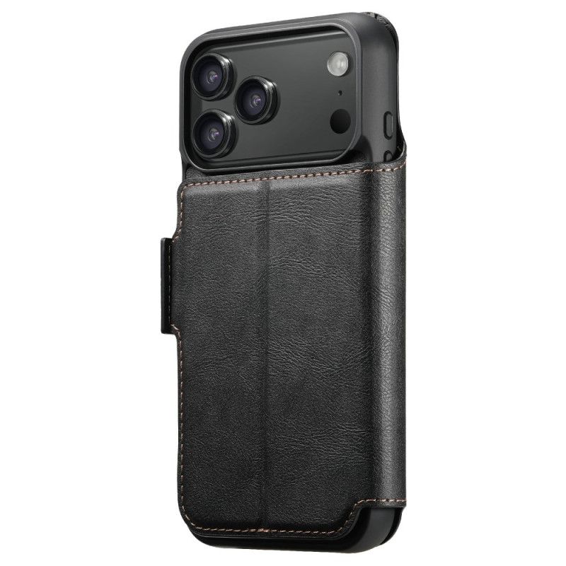 Etui Folio Do iPhone 17 Pro Dwukolorowe Odpinane Etui Magsafe