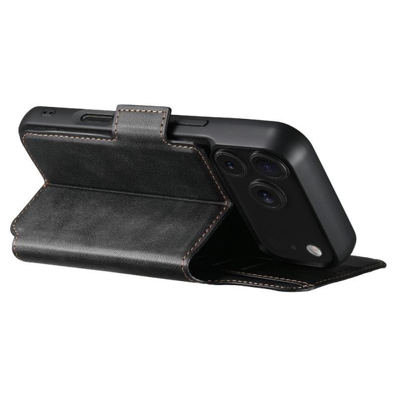 Etui Folio Do iPhone 17 Pro Dwukolorowe Odpinane Etui Magsafe