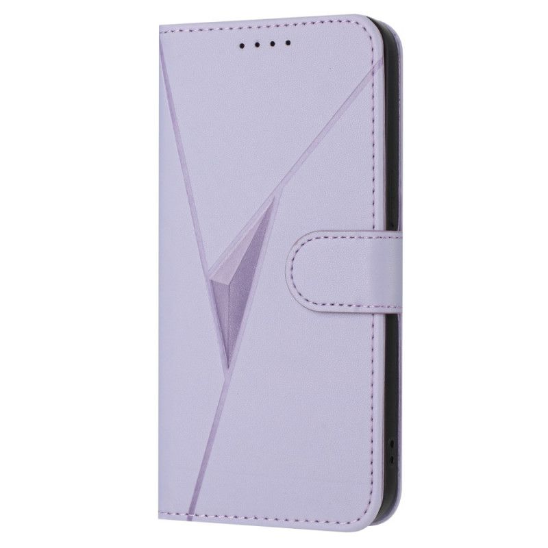 Etui Folio iPhone 17 Pro Trójkątny Nadruk