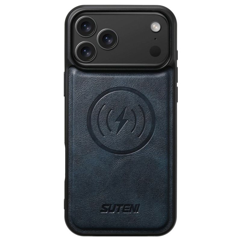 Etui iPhone 17 Pro Kompatybilny Z Magsafe Efekt Skóry Vintage