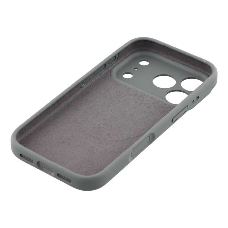 Etui iPhone 17 Pro Magsafe Hybrid Z Wyściółką Z Mikrofibry