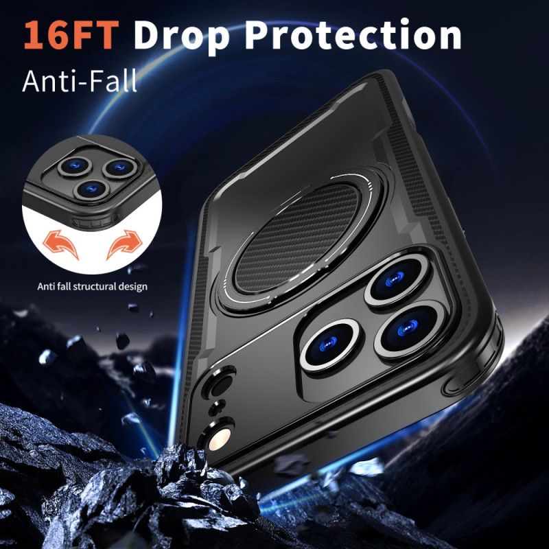 Etui iPhone 17 Pro Magsafe Rugged Kompatybilny Z Mocowaniem Pierścieniowym