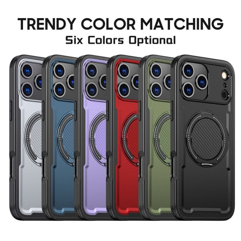 Etui iPhone 17 Pro Magsafe Rugged Kompatybilny Z Mocowaniem Pierścieniowym