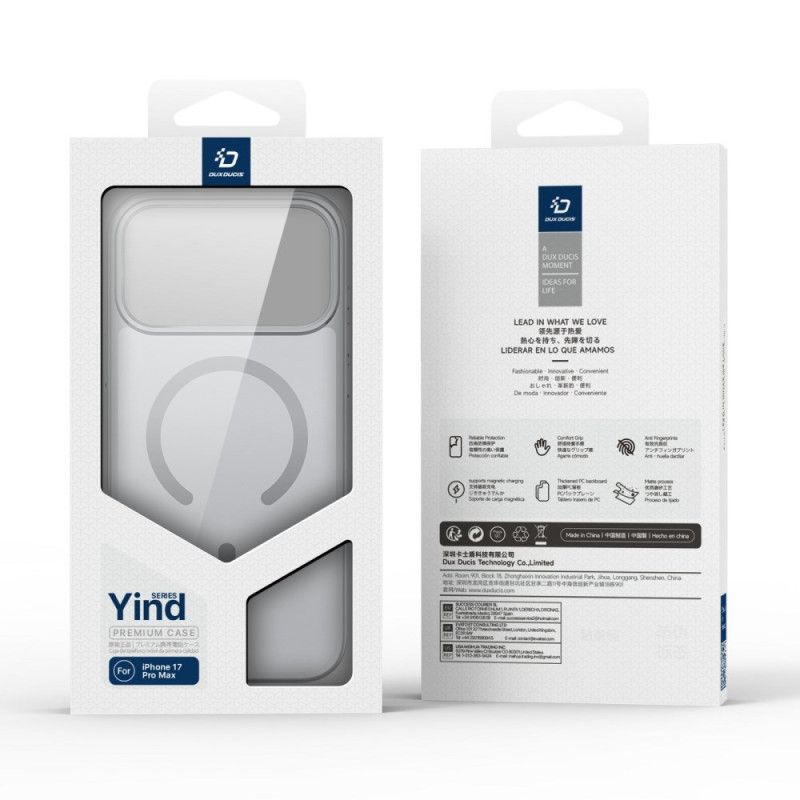 Etui iPhone 17 Pro Magsafe Yind Series Dux Ducis Etui Ochronne