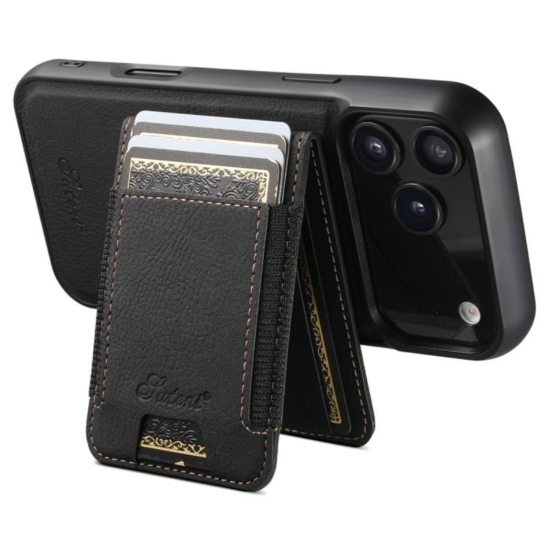 Etui iPhone 17 Pro Odłączany Uchwyt Na Karty Magsafe 2 W 1 Etui Ochronne