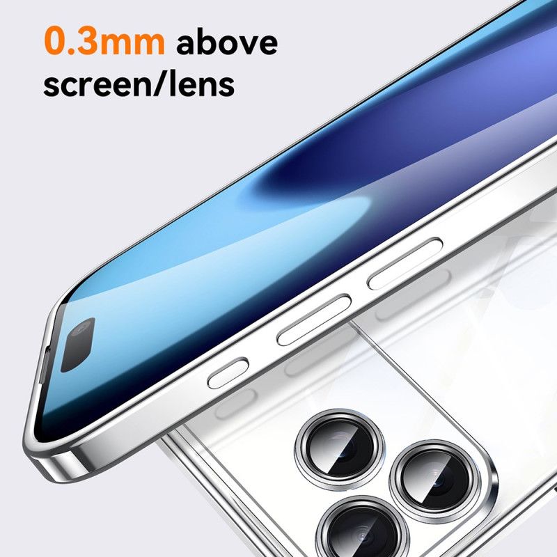 Etui iPhone 17 Pro Przezroczyste Z Paskiem Na Nadgarstek