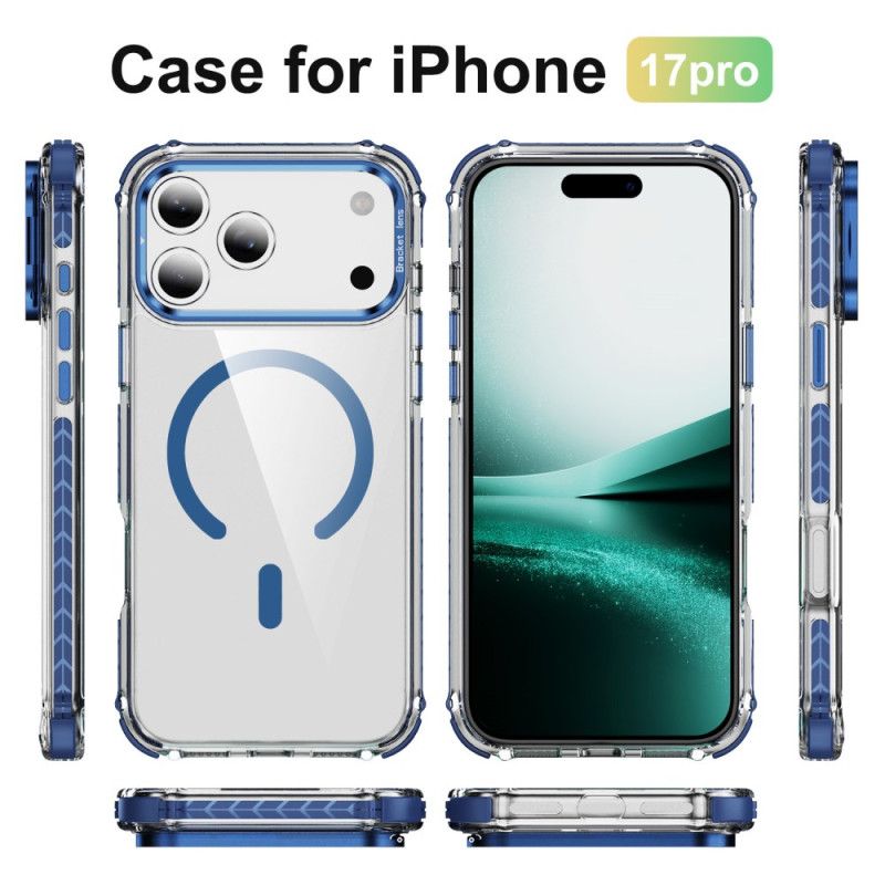 Etui iPhone 17 Pro Wbudowana Podstawka Zgodna Z Magsafe Etui Ochronne