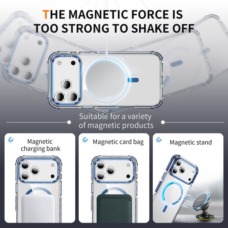 Etui iPhone 17 Pro Wbudowana Podstawka Zgodna Z Magsafe Etui Ochronne