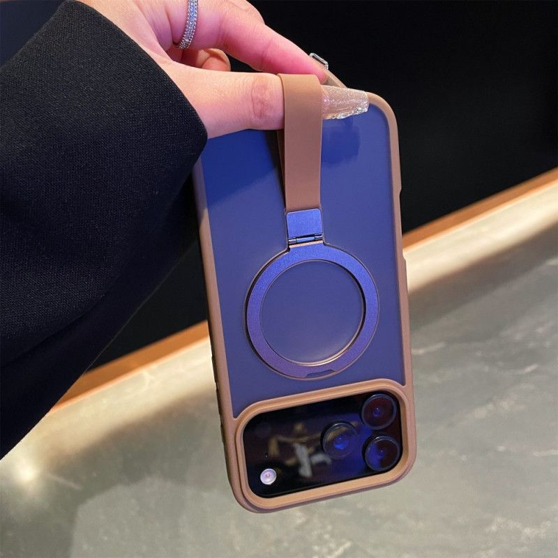 Etui iPhone 17 Pro Zintegrowany Uchwyt Na Smycz I Pierścień