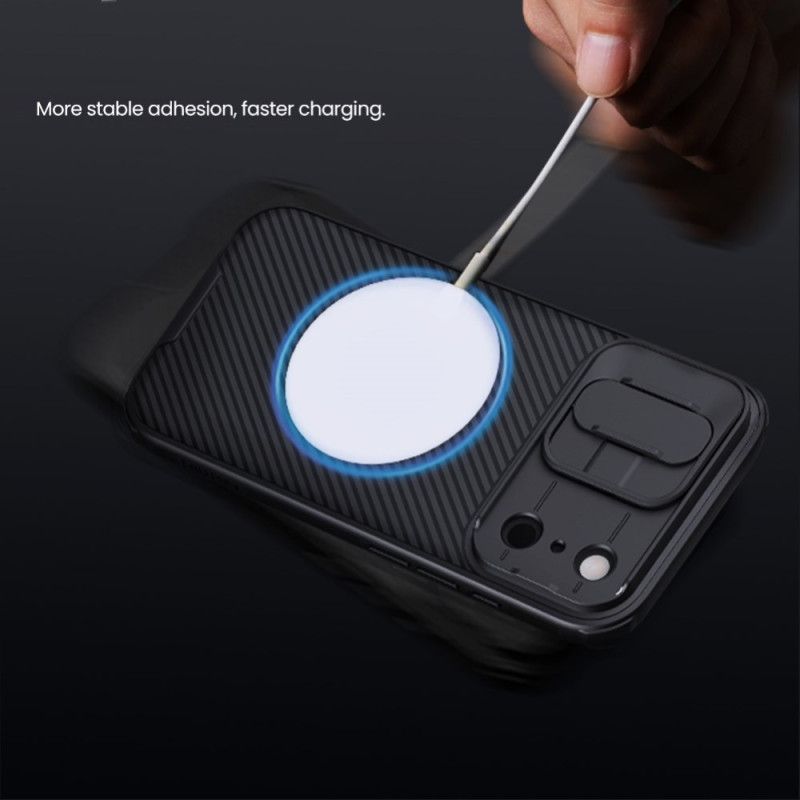 Futerały iPhone 17 Pro Etui Na Telefon Magsafe I Przesuwana Osłona Aparatu Nillkin