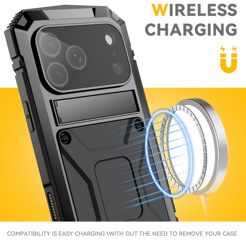 Futerały iPhone 17 Pro Etui Na Telefon R-just Pełna Ochrona