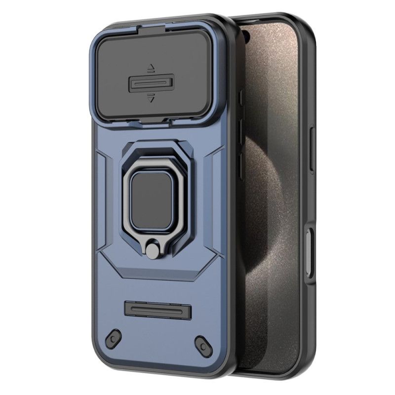 Futerały iPhone 17 Pro Etui Na Telefon Etui Z Pierścieniem I Osłoną Obiektywu