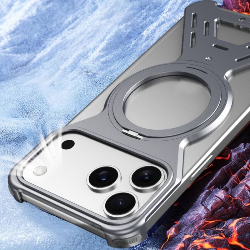 Futerały iPhone 17 Pro Etui Na Telefon Zderzak Magsafe Z Obrotową Podstawką