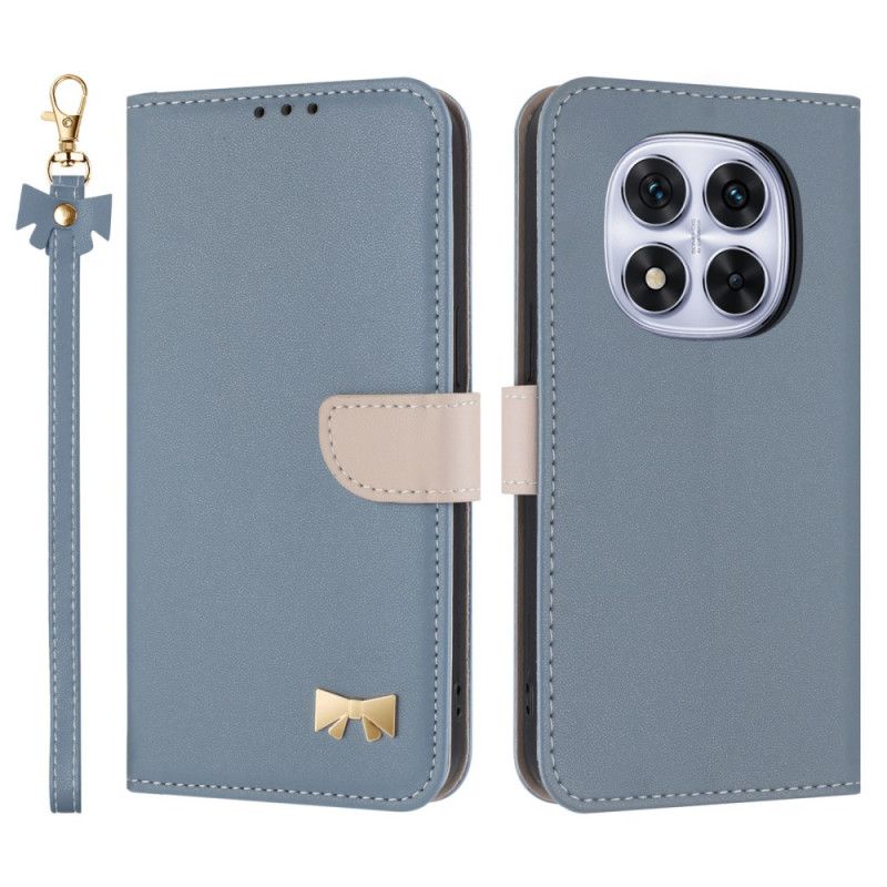 Etui Folio Do Xiaomi Redmi Note 14 Pro 4g Muszka Z Paskiem