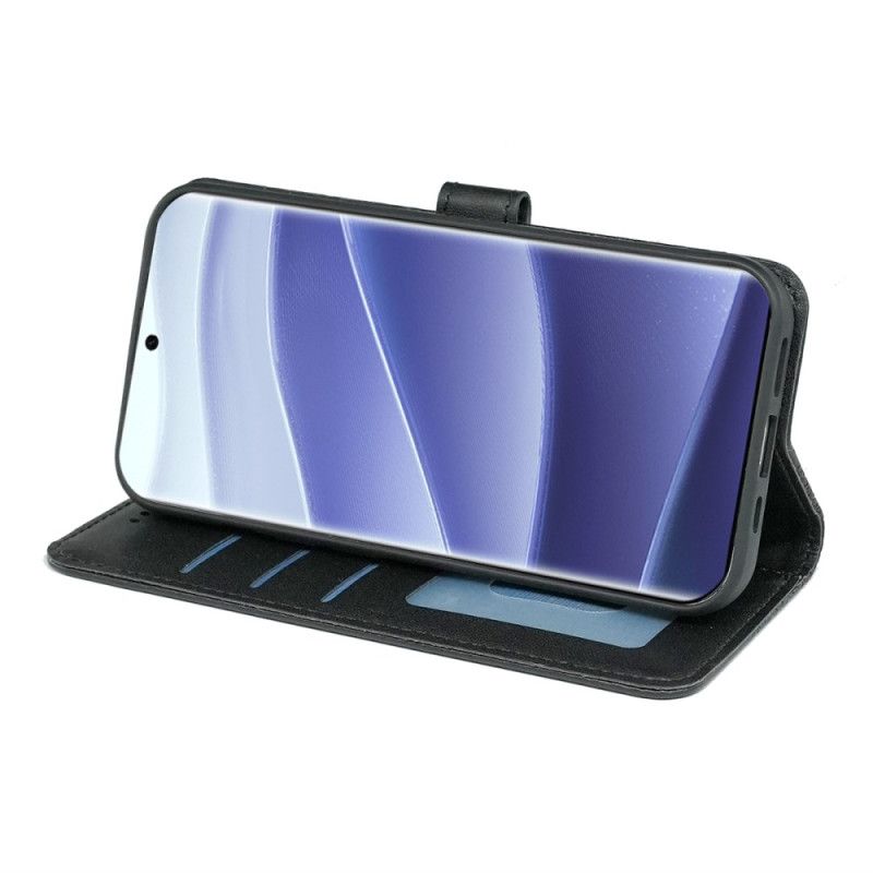 Etui Folio Do Xiaomi Redmi Note 14 Pro 4g Obramowanie I Pasek W Kształcie Sześcianu