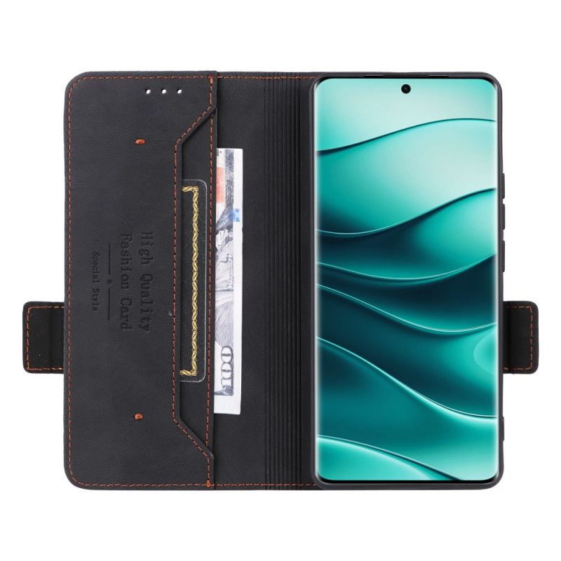 Etui Folio Do Xiaomi Redmi Note 14 Pro 4g Retro