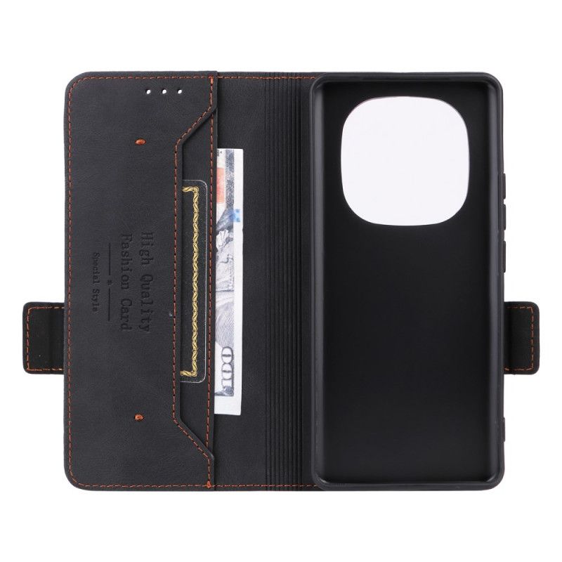 Etui Folio Do Xiaomi Redmi Note 14 Pro 4g Retro