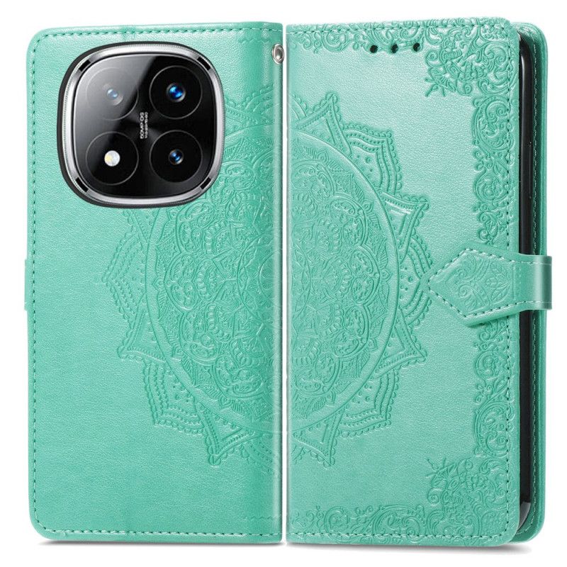 Etui Folio Xiaomi Redmi Note 14 Pro 4g Barokowa Mandala Etui Ochronne